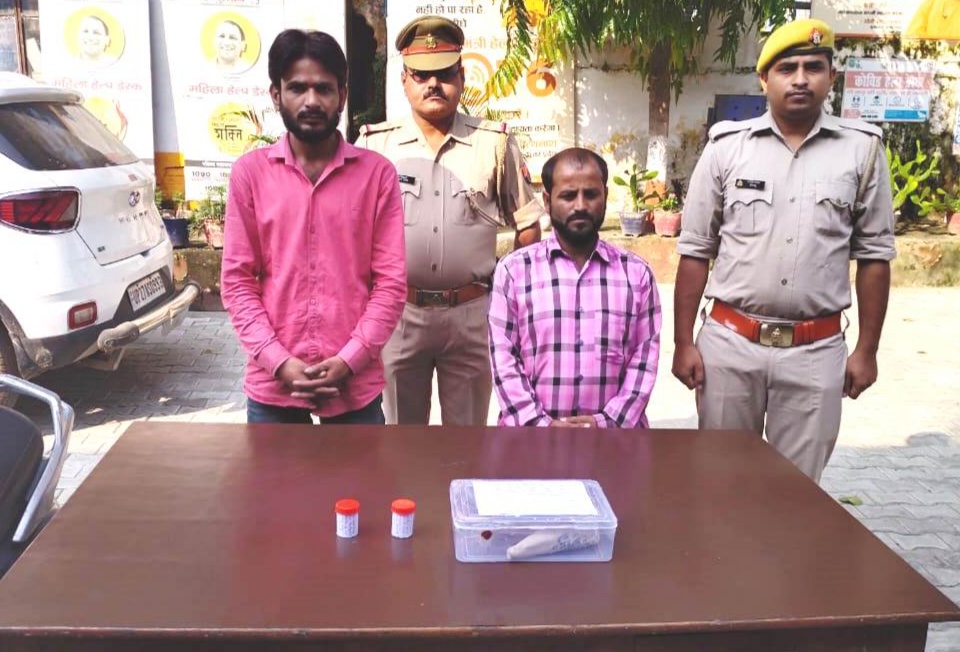 4 घण्टे के अन्दर चर्चित हत्याकांड मनीष कपूर के हत्यारोपी रूबल यादव एवं मोहब्बत अली गिरफ्तार