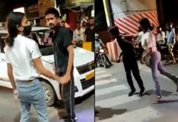 लखनऊ की थप्पड़ गर्ल के हाथों पिटने वाले कैब ड्राइवर ने ज्वाइन की पॉलिटिक्स,