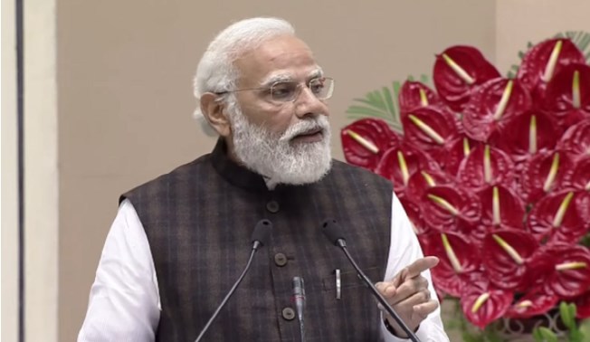 संविधान दिवस कार्यक्रम में बोले PM मोदी, हमारी सरकार विकास में नहीं करती भेदभाव