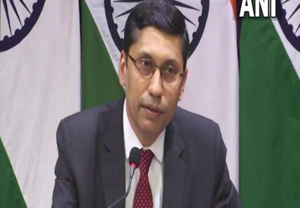 भारत ने कहा, चीन का गैरकानूनी कब्जा मंजूर नहीं