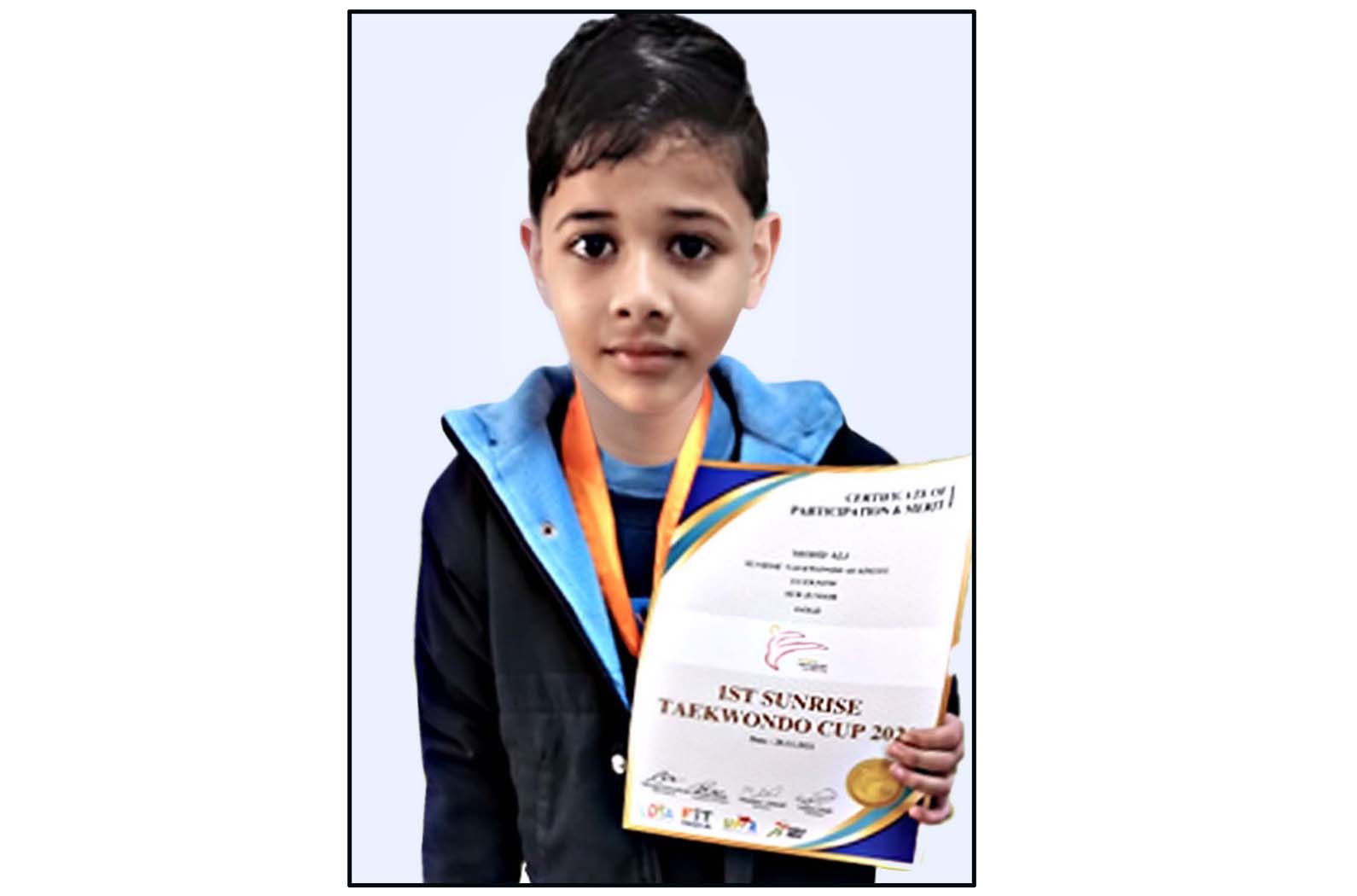 CMS student wins Gold in Taekwondo Championship