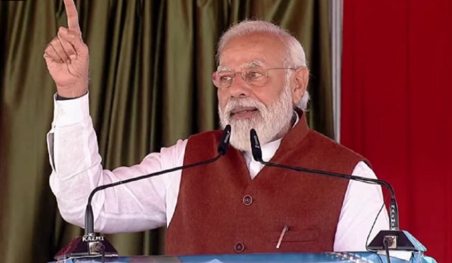 सरयू नहर राष्ट्रीय परियोजना का PM ने किया उद्घाटन, कहा- जब सोच ईमानदार होती है, तो काम भी दमदार होता है