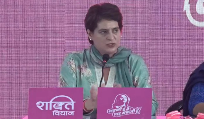 UP के लिए कांग्रेस का महिला घोषणा पत्र जारी, नौकरी में महिलाओं को मिलेगा 40 फीसदी आरक्षण