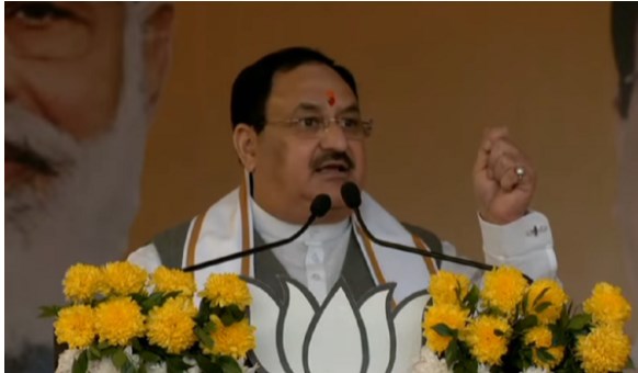 नड्डा का अखिलेश पर तंज, कहा- जल्द ही आपकी लाल टोपी भी केसरिया होने वाली है