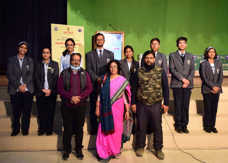 Eight CMS students selected in Air Next competition organized in association with All India Radio