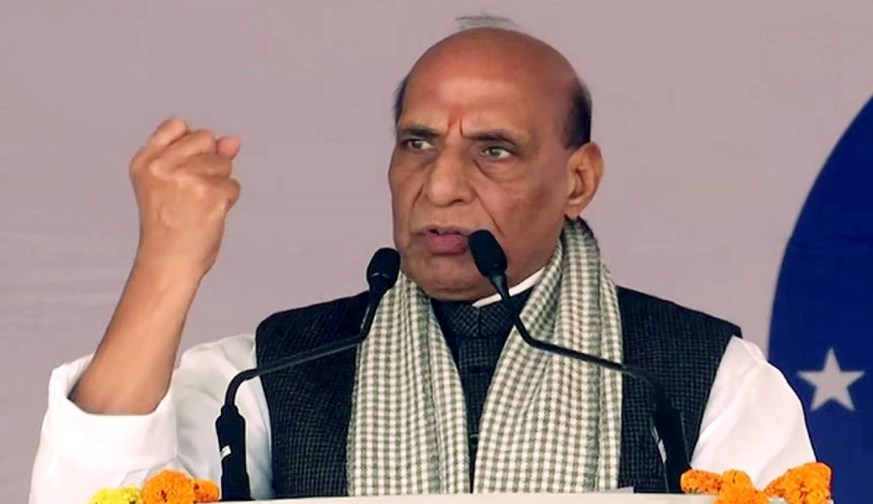 राजनाथ बोले- ताकि कोई भारत की तरफ बुरी नजर उठाकर देखने की जुर्रत न करे