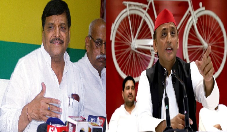 चुनाव से पहले चाचा-भतीजा साथ-साथ, शिवपाल और अखिलेश यादव के बीच गठबंधन तय