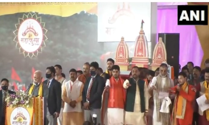 चित्रकूट में संतों का जमघट, एकता का शंखनाद, संघ प्रमुख ने हिन्दुओं को विशेष शपथ दिलाई
