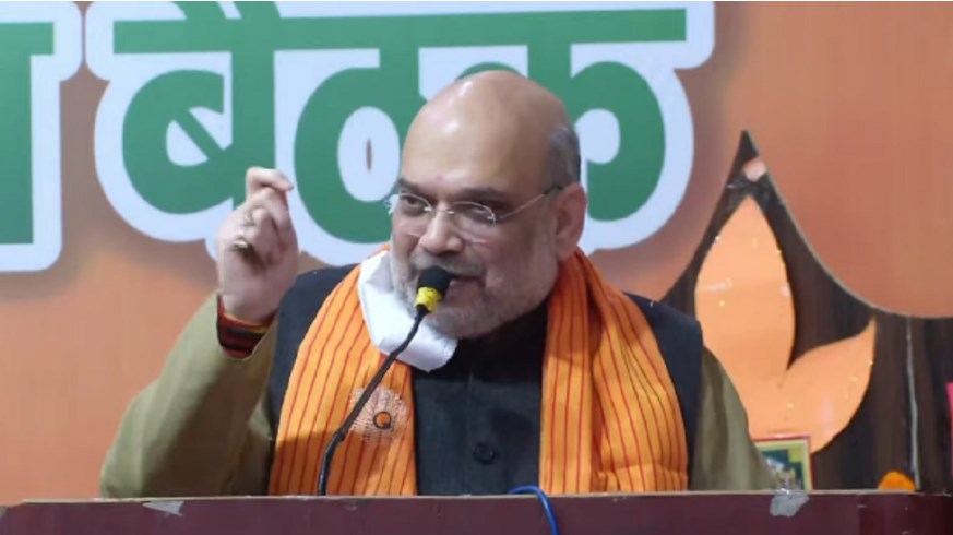 अखिलेश-मायावती पर अमित शाह का हमला, कहा- यूपी में था गुंडाराज