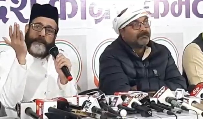 मौलाना तौकीर रजा ने कांग्रेस का किया समर्थन, बोले- अखिलेश यादव मुसलमानों के लिए बीजेपी से भी खराब