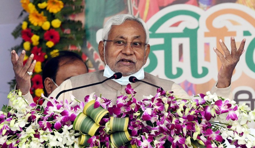 मुख्यमंत्री नीतीश कुमार ने सहयोगी दल भाजपा को फिर दिखाई आंखें