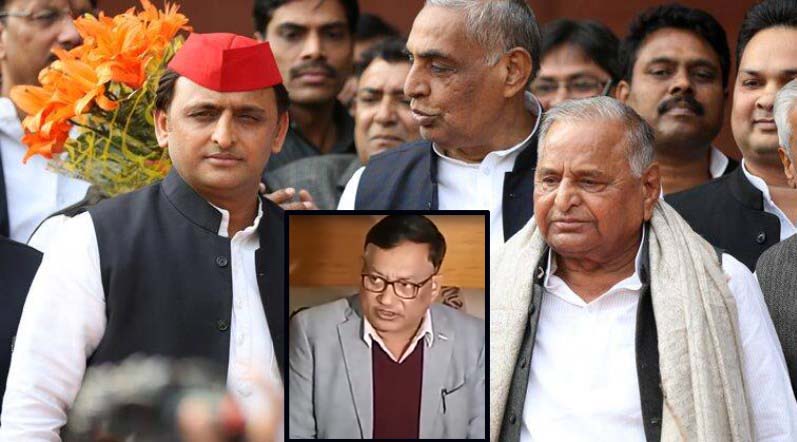 सुप्रीम कोर्ट के वकील विश्वनाथ चतुर्वेदी का दावा, आय से अधिक संपत्ति मामले में अभी फंसे हैं मुलायम-अखिलेश
