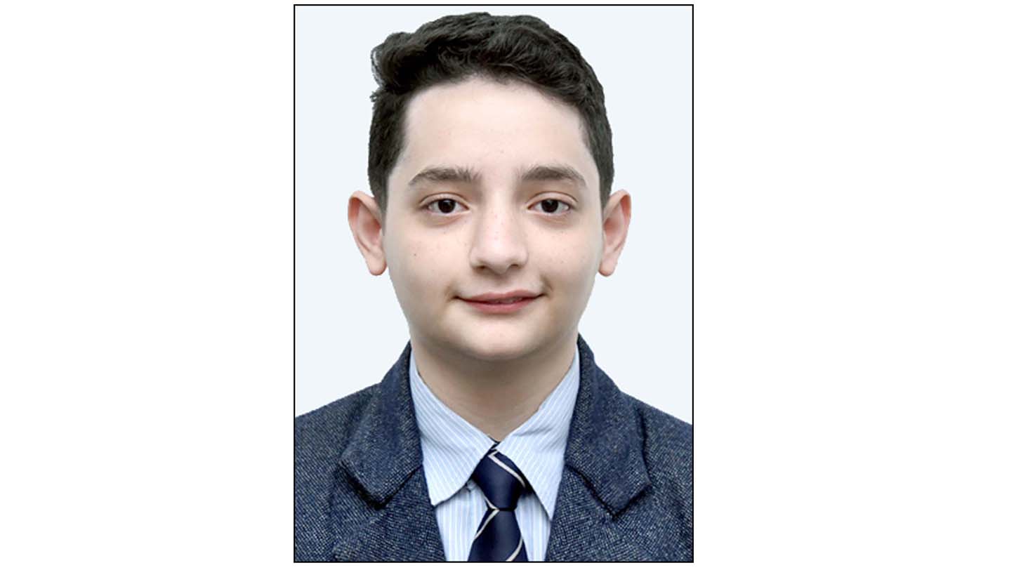 CMS student secures scholarship of US$ 88,000 for higher education