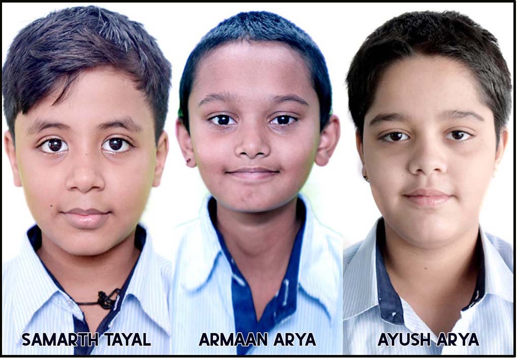 CMS students awarded for their outstanding performance at Green Olympiad
