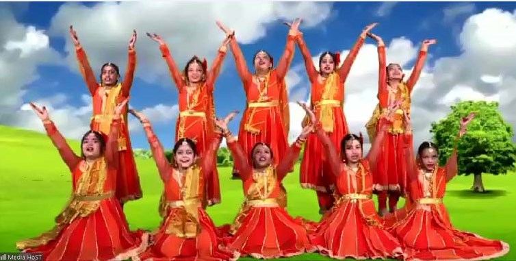 संत वैलेन्टाइन के शहीदी दिवस पर ‘पारिवारिक एकता’ का जोरदार संदेश दिया सी.एम.एस. छात्रों ने