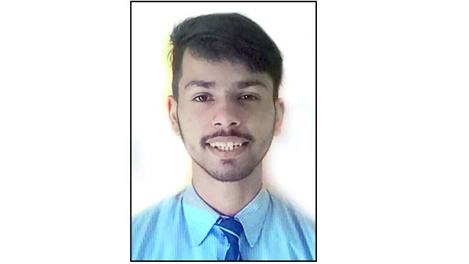 CMS student secures scholarship of US$ 1,36,000 for higher education