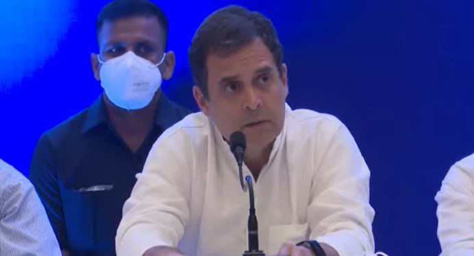भाजपा ने चोरी किया था कांग्रेस का जनादेश, इस बार हमें मिलेगा स्पष्ट बहुमत: राहुल गांधी