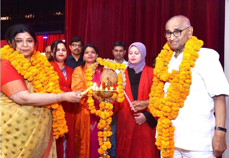 School and parents should join hands to inculcate a global vision in children from the beginning — Dr Jagdish Gandhi