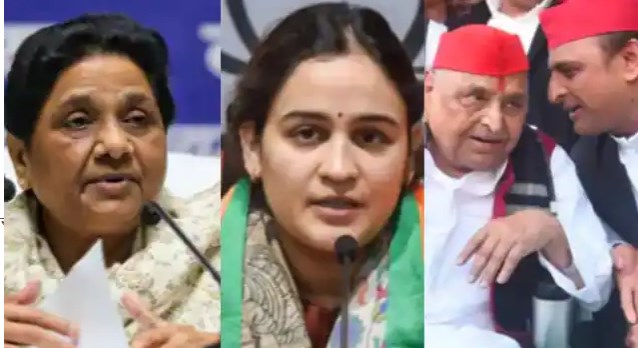 अपर्णा यादव के बहाने मायावती ने मुलायम-अखिलेश पर कसा तंज