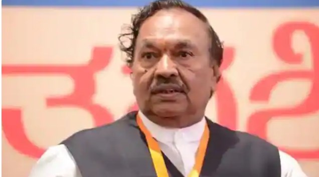 दबाव में आई कर्नाटक की भाजपा सरकार, मंत्री ईश्वरप्पा का इस्तीफा कल