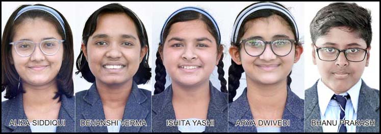 Student team of CMS Aliganj conferred the ‘Earthian Paryavaran Mitra Award’