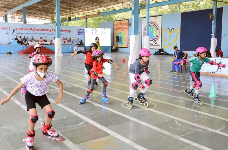Students display outstanding talent in Roller Skating championship