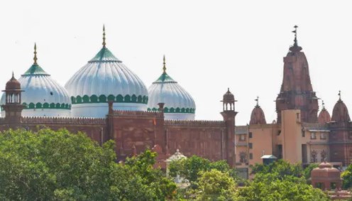 मथुरा की शाही मस्जिद में मंदिर के गर्भगृह होने का दावा, कोर्ट से शुद्धीकरण की मांग