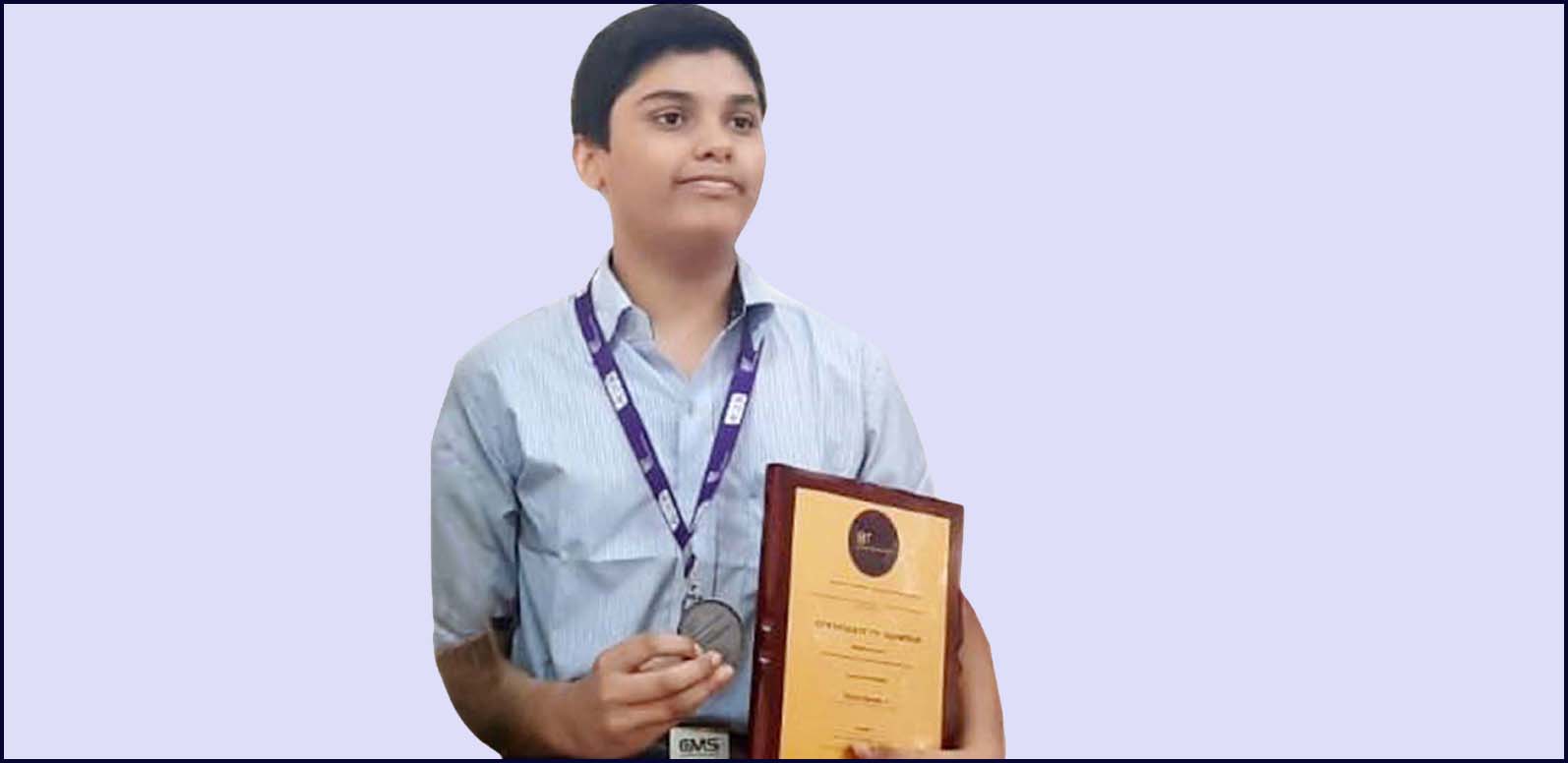 Tejus Pandey brings glory to the country with outstanding performance in International Benchmark Test (IBT)