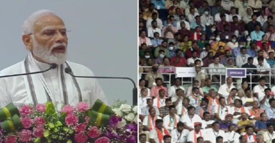 तमिलनाडु: पीएम मोदी ने किया 31 हजार करोड़ की 11 परियोजनाओं का शिलान्यास,