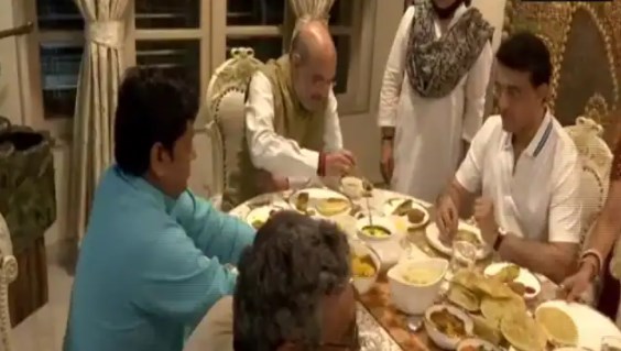दादा को साथ लाकर दीदी से मुकाबला करेगी बीजेपी, अमित शाह संग डिनर से लगने लगे कयास