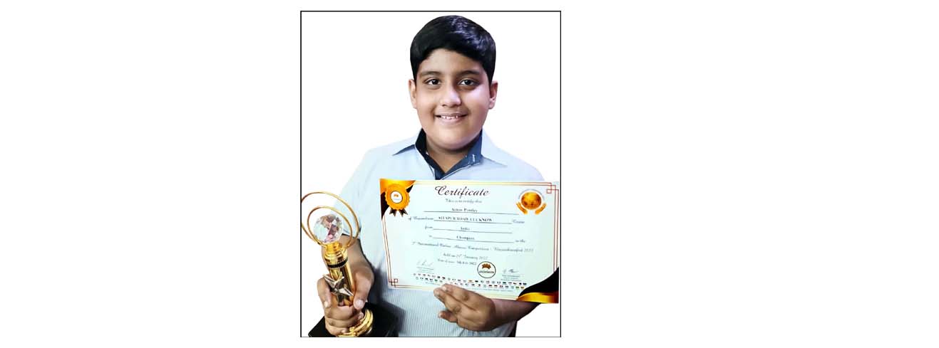 CMS student champion in International Abacus Competition