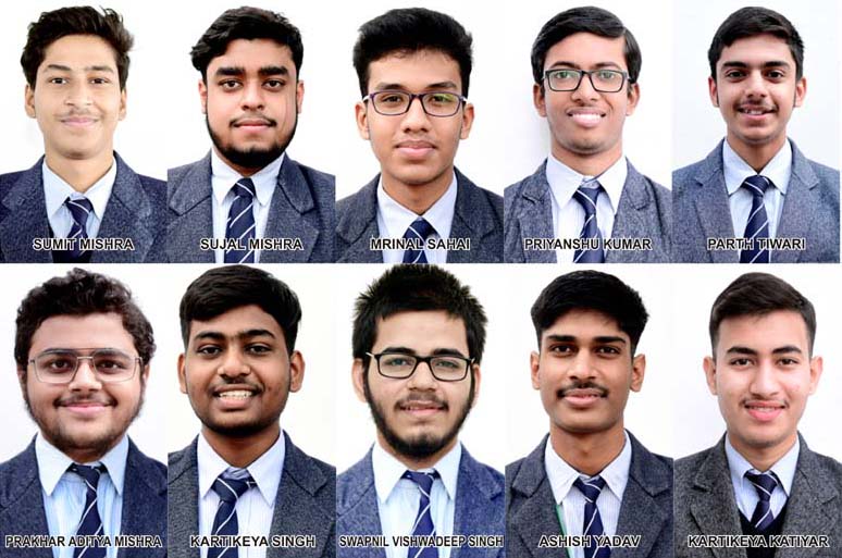 नेशनल डिफेन्स एकेडमी में सी.एम.एस. के 10 छात्र चयनित