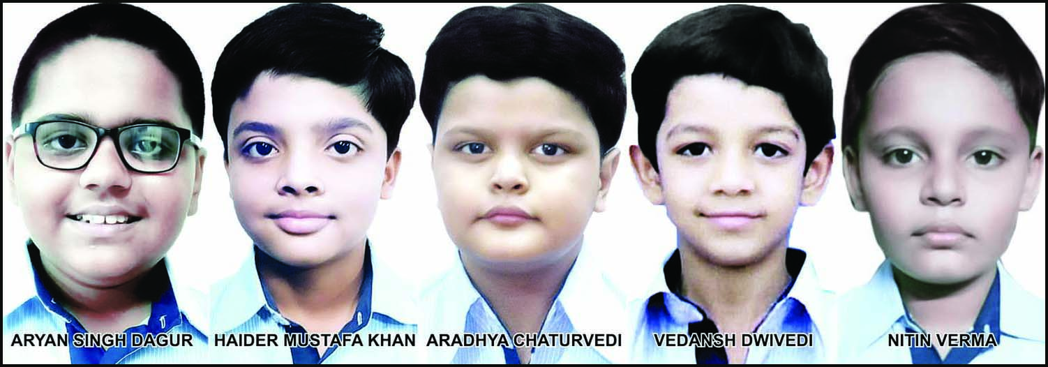 CMS students win 5 medals including  1 Gold, 3 Silver and 1 Bronze in Maths Olympiad
