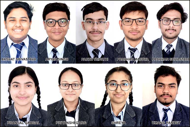 Govt of India awards Rs 36 lakh scholarship  to 9 students of CMS Rajajipuram Campus