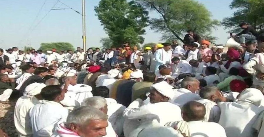 राजस्थान में फिर भड़का आरक्षण आंदोलन:भरतपुर में इंटरनेट बंद; नेशनल हाईवे- 21 दो दिन से जाम