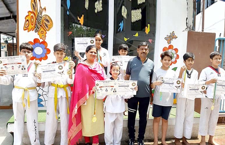 सी.एम.एस. छात्रों ने जीती ताइक्वाण्डो प्रतियोगिता की ओवरऑल चैम्पियनशिप