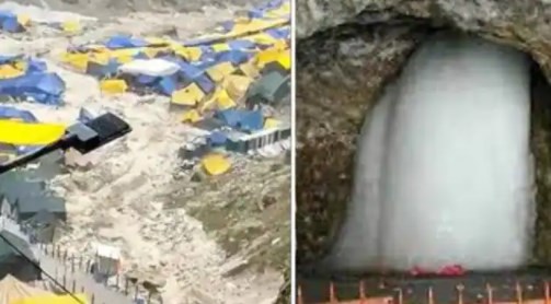 अमरनाथ गुफा के पास बादल फटा, मौत का आंकड़ा 10 पहुंचा; 20 लोग लापता