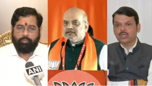एकनाथ शिंदे, देवेंद्र फडणवीस आज रात अमित शाह से करेंगे मुलाकात