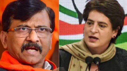 संजय राउत को मिला प्रियंका गांधी का साथ, सरकार में साथ रही NCP अभी भी चुप