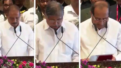 एकनाथ शिंदे सरकार में शामिल हुए 18 मंत्री, 40 दिन बाद कैबिनेट विस्तार; भाजपा के खाते में 9 मंत्री