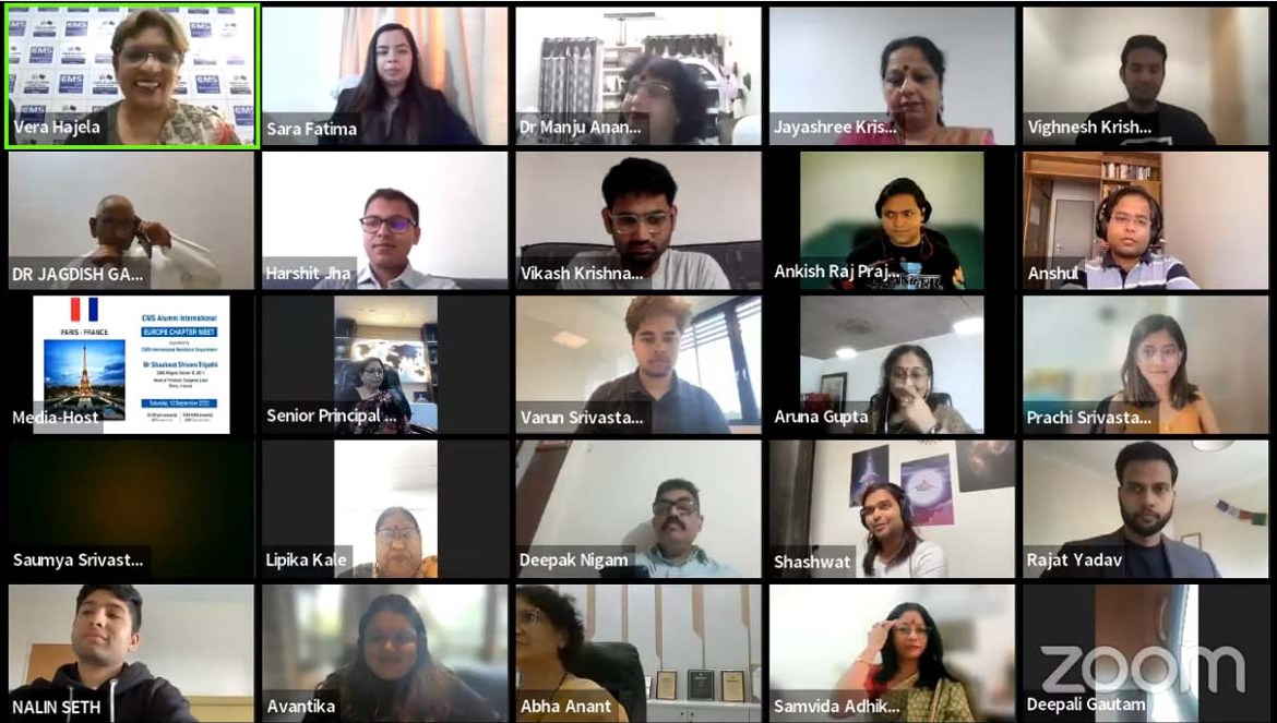 यूरोप के विभिन्न देशों में उच्च पदों पर आसीन सी.एम.एस. के पूर्व छात्रों ने साझा किये स्कूली दिनों के अनुभव