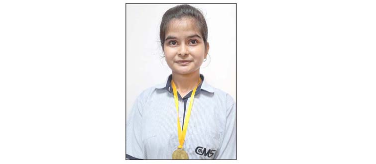 CMS student wins gold medal  in National Boxing Championship