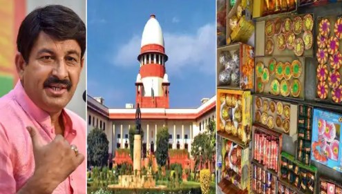 दिल्ली में पटाखों पर बैन के खिलाफ सुप्रीम कोर्ट पहुंचे BJP सांसद मनोज तिवारी