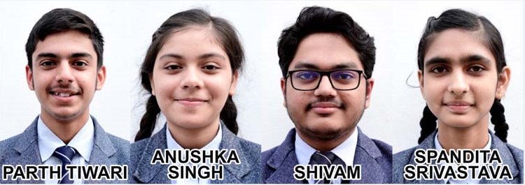 4 CMS students secure scholarships worth Rs 16 lakhs by Govt. of India