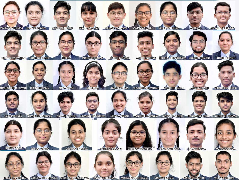 Largest number of 64 CMS students qualify NEET-2022