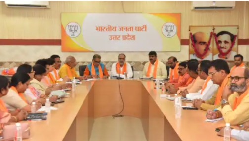 निकाय चुनाव में भाजपा के निशाने पर रहेंगे सपा के गढ़, प्रदेश कार्यसमिति की बैठक में तय हुई रणनीति