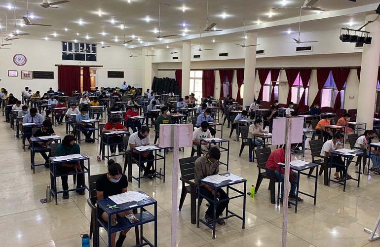 SAT Exam concludes at CMS Gomti Nagar