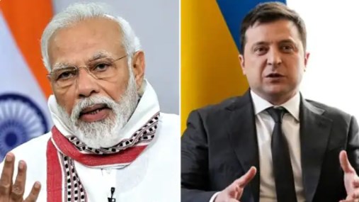 युद्ध के बीच पीएम मोदी ने राष्ट्रपति जेलेंस्की को मिलाया फोन,