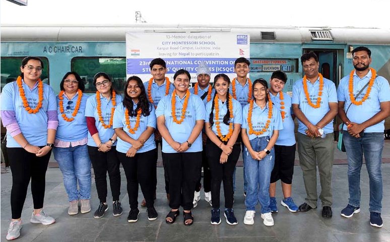 CMS delegation leaves for Nepal to  participate in International Convention