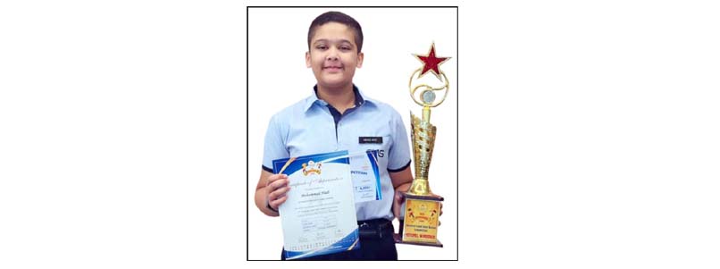 CMS student wins National Wonderkid title